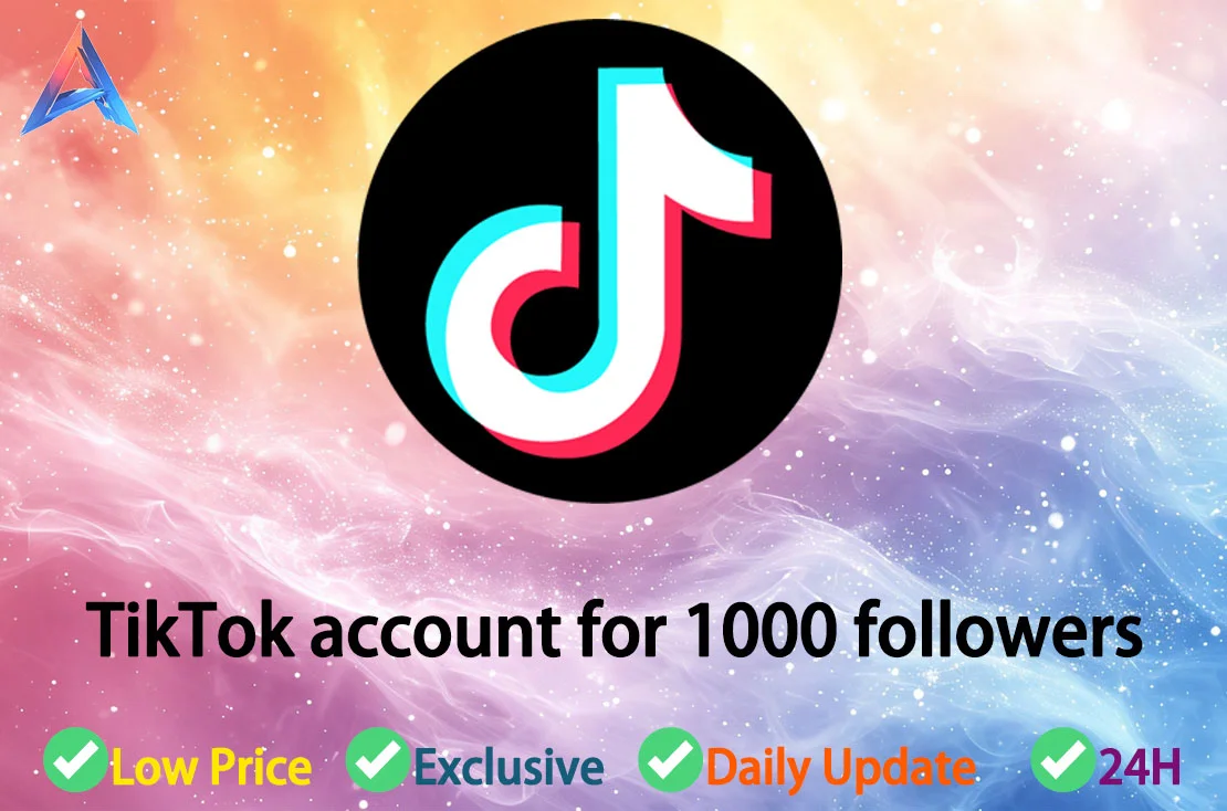 TikTok account for 1000 followers